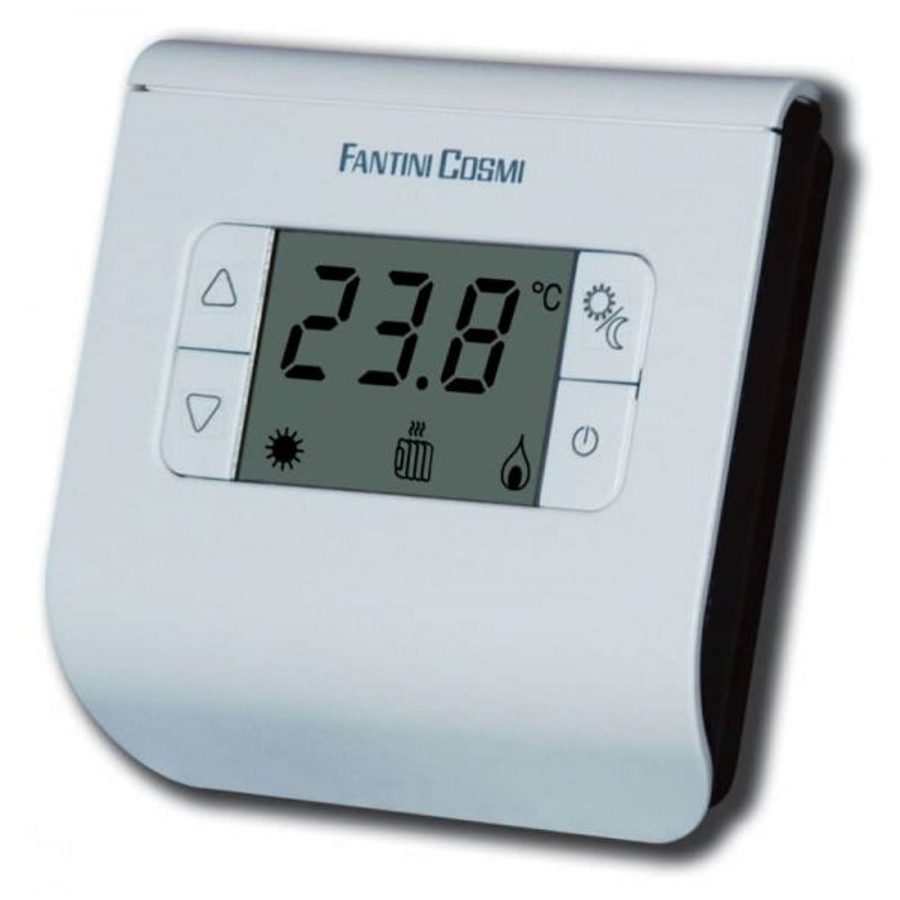 Fantini Cosmi CH110 hőmérséklet szabályzós termosztát fehér